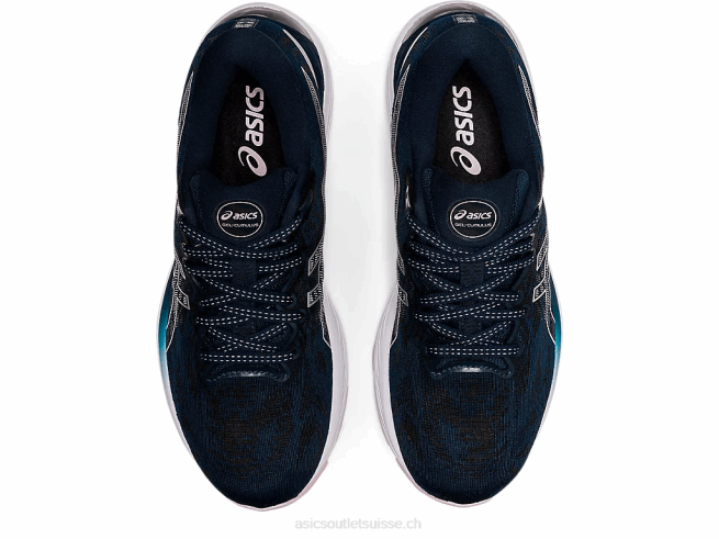 gel-cumulus 23 bleu français/argent pur Asics L6N0K3357