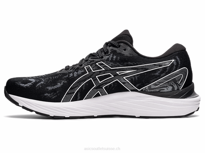 gel-cumulus 23 de large noir blanc Asics L6N0K3930