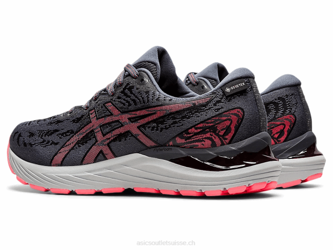 gel-cumulus 23 g-tx transporteur gris/noir Asics L6N0K3648