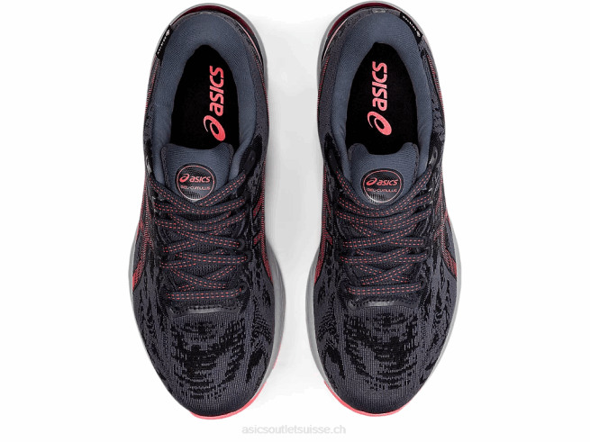 gel-cumulus 23 g-tx transporteur gris/noir Asics L6N0K3648