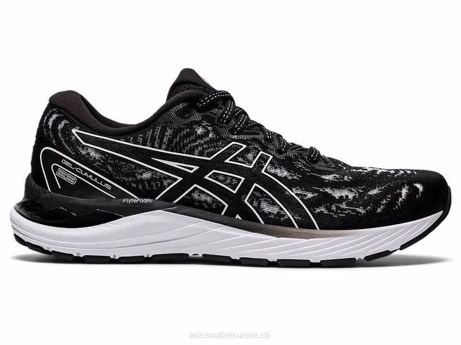 gel-cumulus 23 noir blanc Asics L6N0K3934