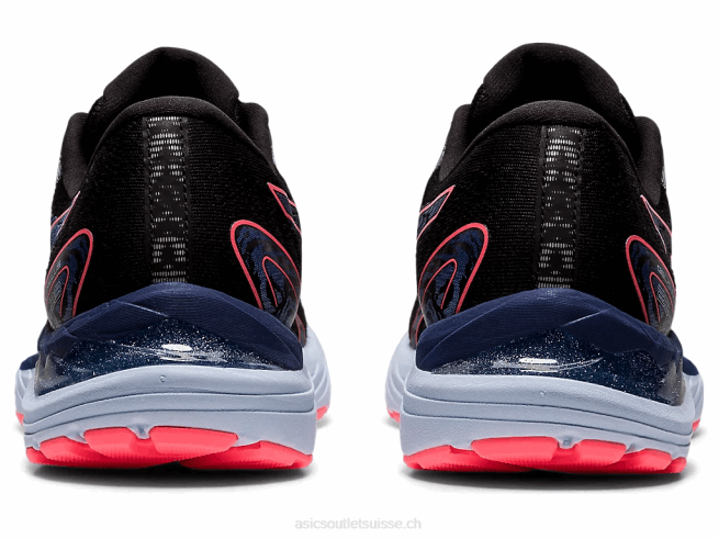 gel-cumulus 23 noir/corail flamboyant Asics L6N0K3886