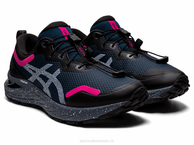 gel-cumulus 23 poinçon rave bleu français/rose Asics L6N0K3631