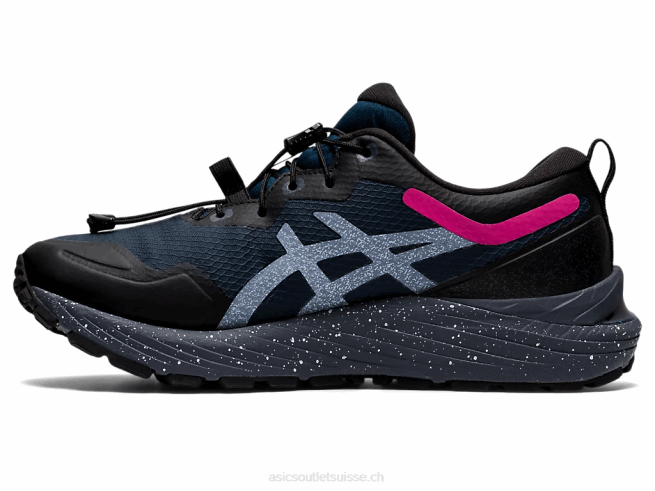 gel-cumulus 23 poinçon rave bleu français/rose Asics L6N0K3631