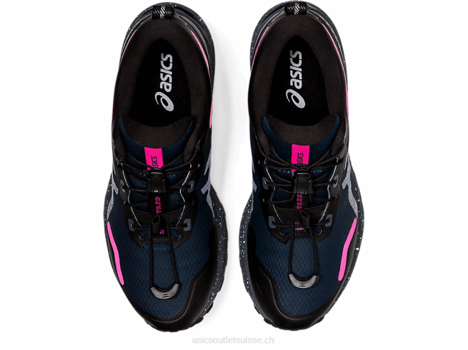 gel-cumulus 23 poinçon rave bleu français/rose Asics L6N0K3631