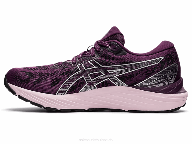 gel-cumulus 23 prune profond/argent pur Asics L6N0K3551
