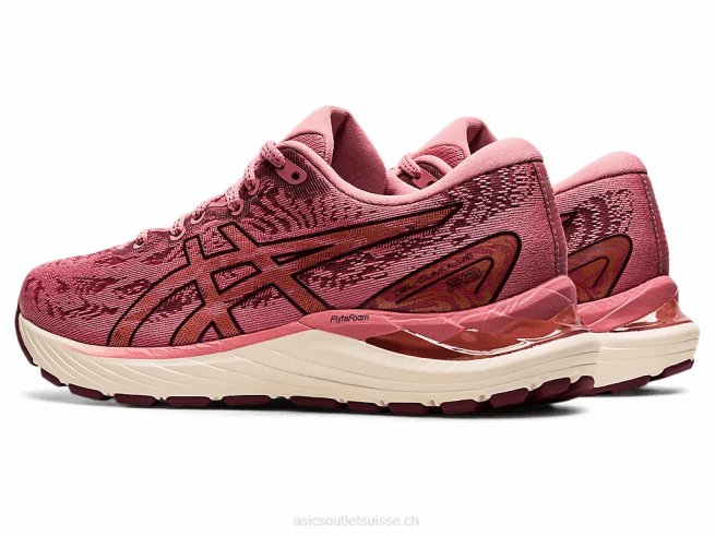 gel-cumulus 23 rose fumé/mars profond Asics L6N0K3875