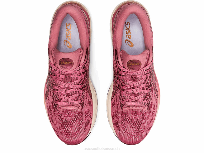 gel-cumulus 23 rose fumé/mars profond Asics L6N0K3875