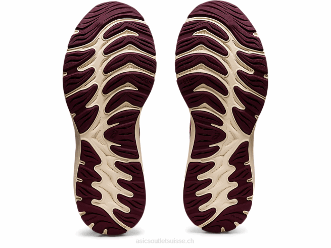 gel-cumulus 23 rose fumé/mars profond Asics L6N0K3875