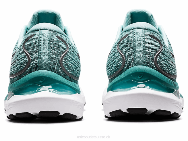 gel-cumulus 24 de large vert oasis/noir Asics L6N0K3249