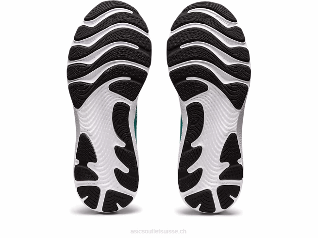 gel-cumulus 24 de large vert oasis/noir Asics L6N0K3249