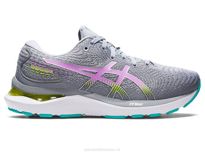 gel-cumulus 24 gris piémont/lumière lavande Asics L6N0K2715