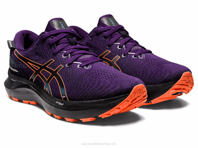 gel-cumulus 24 gtx teinte de nuit/orange nova Asics L6N0K2591