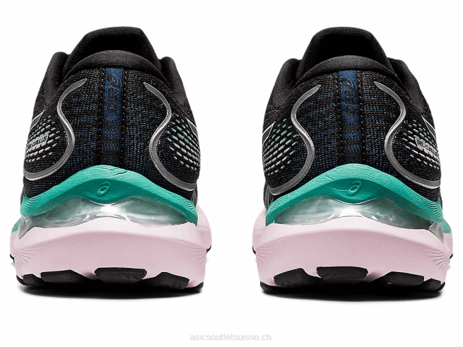 gel-cumulus 24 noir/sauge Asics L6N0K3237