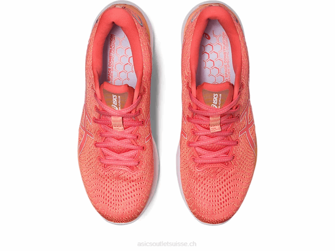 gel-cumulus 24 papaye/blanc Asics L6N0K2393