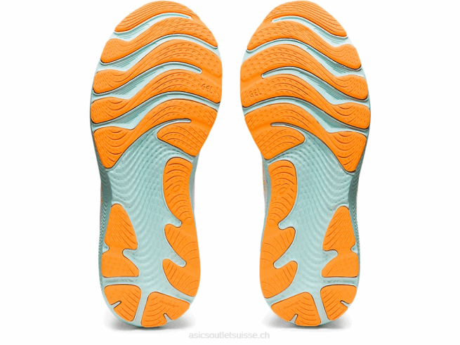 gel-cumulus 24 pop blanc/orange Asics L6N0K3232