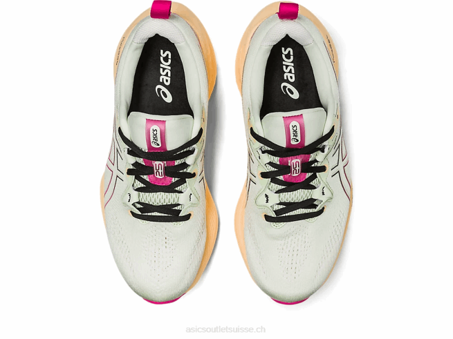 gel-cumulus 25 chuchotement vert/rose rave Asics L6N0K2135