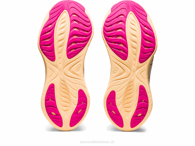 gel-cumulus 25 chuchotement vert/rose rave Asics L6N0K2135