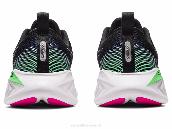 gel-cumulus 25 rave noir/rose Asics L6N0K2133