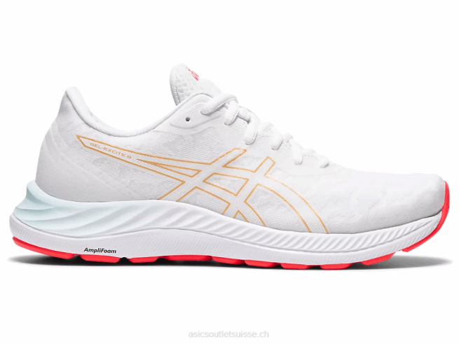 gel-exciter 8 blanc/champagne Asics L6N0K3195