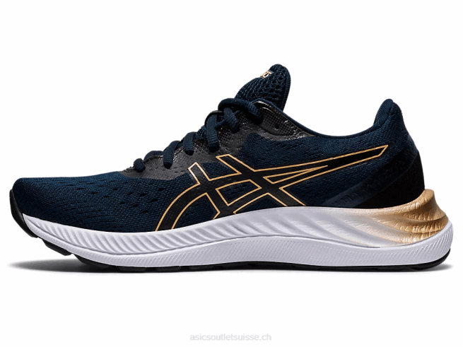 gel-exciter 8 bleu français/champagne Asics L6N0K4004