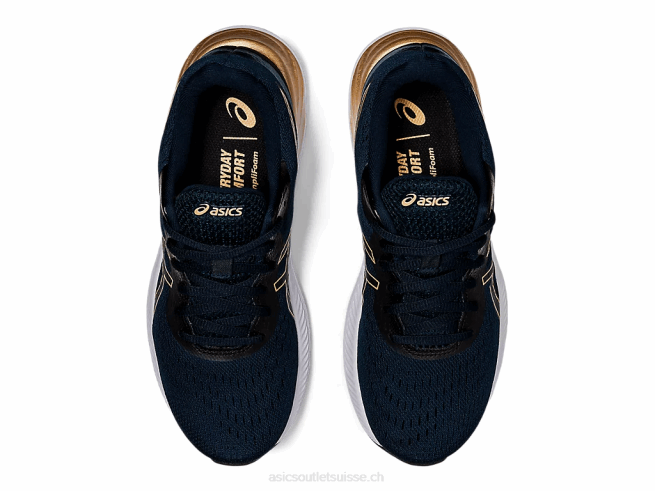 gel-exciter 8 bleu français/champagne Asics L6N0K4004