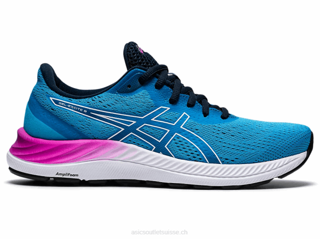 gel-exciter 8 numérique aqua/blanc Asics L6N0K3715