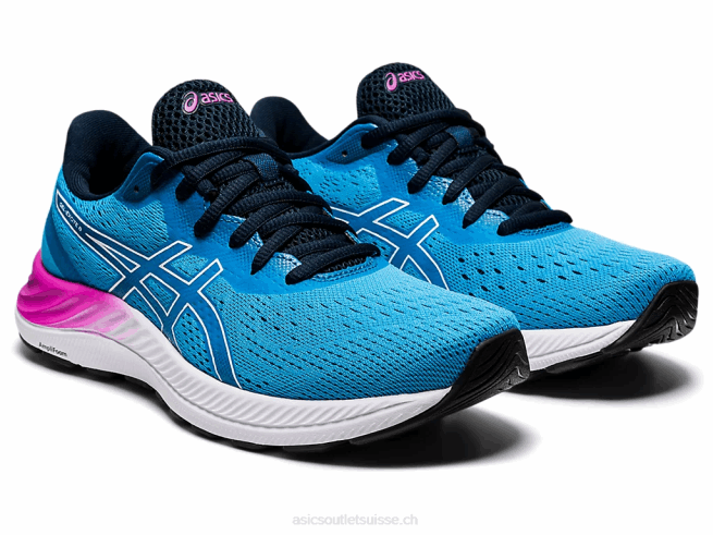 gel-exciter 8 numérique aqua/blanc Asics L6N0K3715