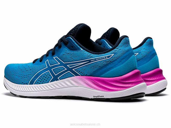 gel-exciter 8 numérique aqua/blanc Asics L6N0K3715