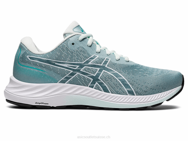 gel-exciter 9 apaisant mer/blanc Asics L6N0K2408
