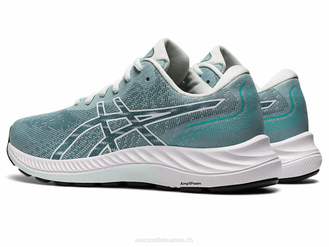 gel-exciter 9 apaisant mer/blanc Asics L6N0K2408