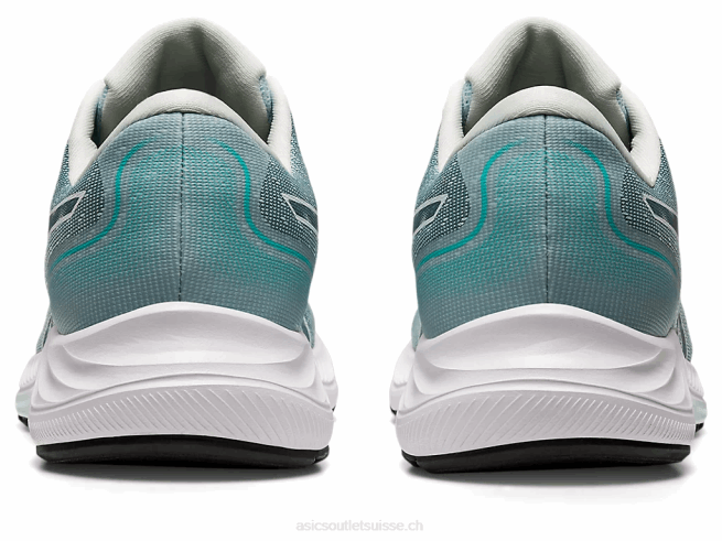 gel-exciter 9 apaisant mer/blanc Asics L6N0K2408