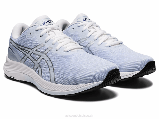 gel-exciter 9 blanc/argent pur Asics L6N0K3109