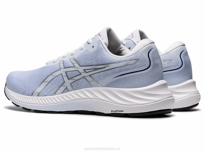 gel-exciter 9 blanc/argent pur Asics L6N0K3109