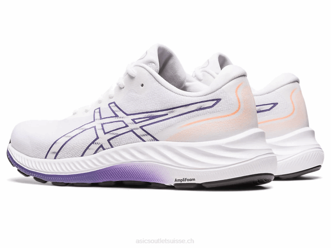 gel-exciter 9 blanc/violet poussiéreux Asics L6N0K2392