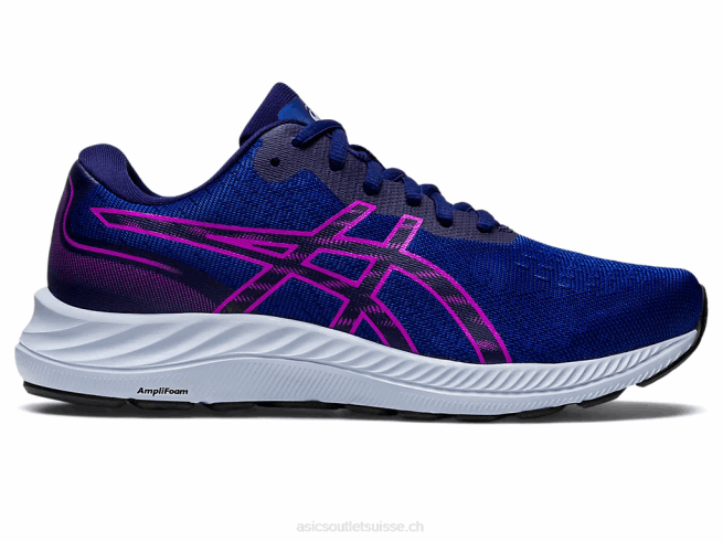 gel-exciter 9 bleu marine/orchidée Asics L6N0K2861