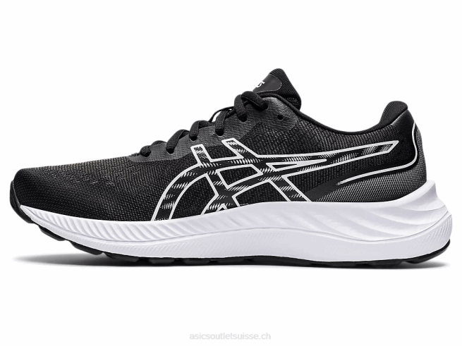 gel-exciter 9 noir blanc Asics L6N0K3235