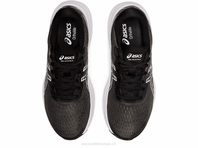 gel-exciter 9 noir blanc Asics L6N0K3235