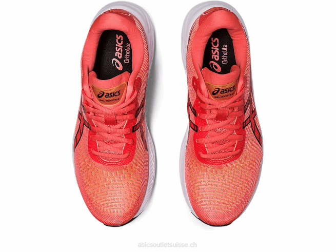 gel-exciter 9 papaye/noir Asics L6N0K2414