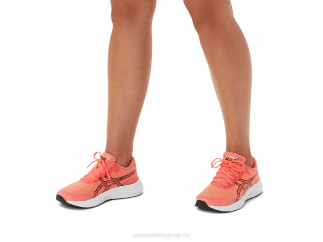 gel-exciter 9 papaye/noir Asics L6N0K2414