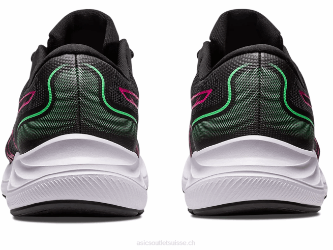 gel-exciter 9 rave noir/rose Asics L6N0K2278