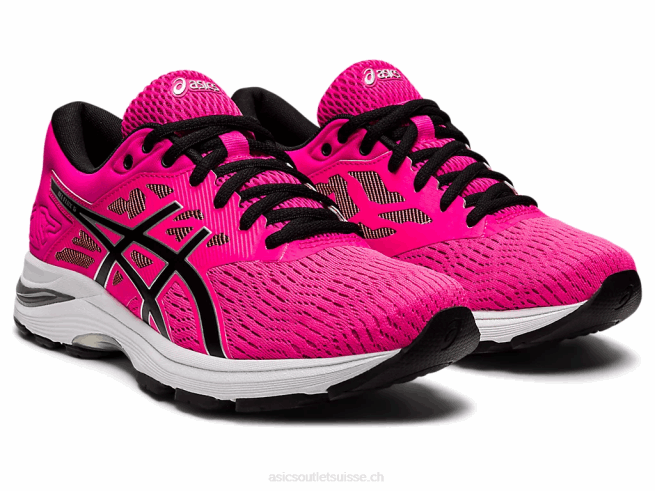 gel-flux 5 rose brillant/noir Asics L6N0K2664