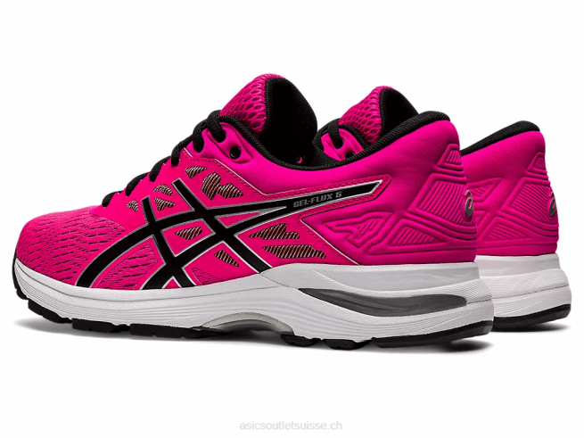 gel-flux 5 rose brillant/noir Asics L6N0K2664