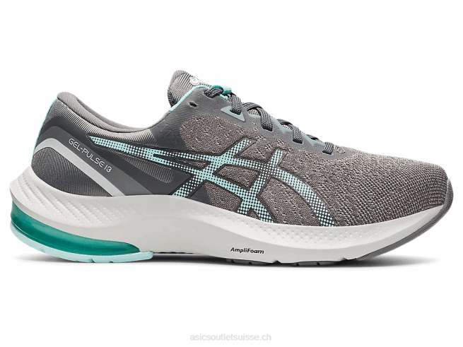 gel-impulsion 13 gris argile/bleu clair Asics L6N0K3439