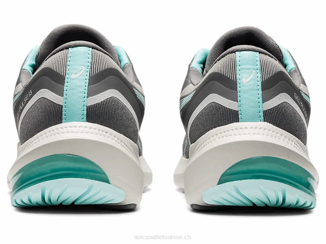 gel-impulsion 13 gris argile/bleu clair Asics L6N0K3439