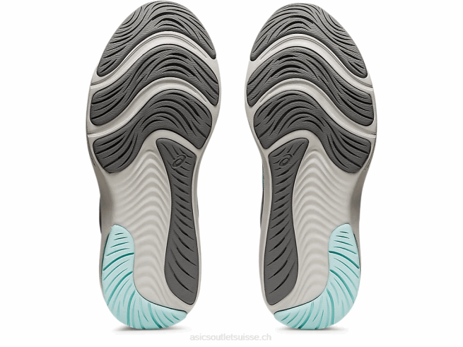 gel-impulsion 13 gris argile/bleu clair Asics L6N0K3439