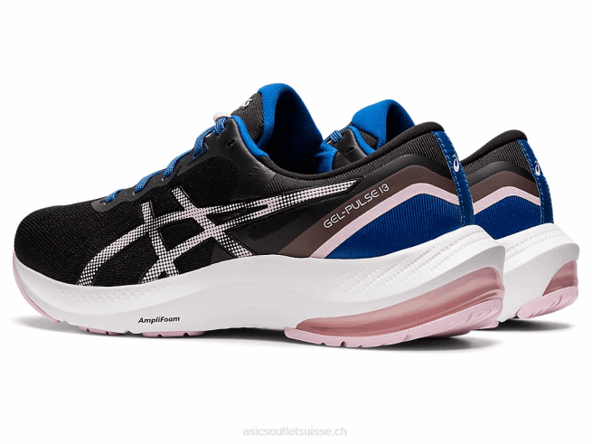 gel-impulsion 13 noir/à peine rose Asics L6N0K3509