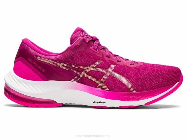 gel-impulsion 13 rouge fuchsia/champagne Asics L6N0K3324