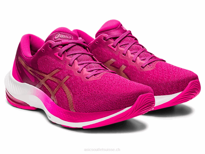 gel-impulsion 13 rouge fuchsia/champagne Asics L6N0K3324