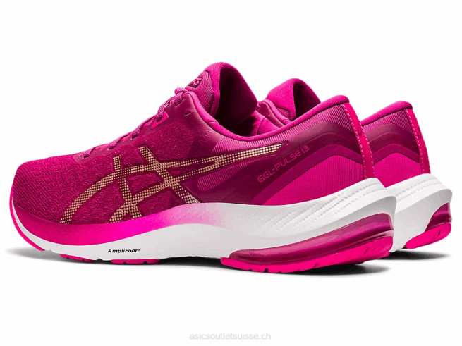 gel-impulsion 13 rouge fuchsia/champagne Asics L6N0K3324